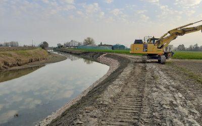 CONCLUSI I LAVORI AL CANALE SABBIONCELLO: A DIFESA DI QUISTELLO E PRONTI PER LA STAGIONE IRRIGUA