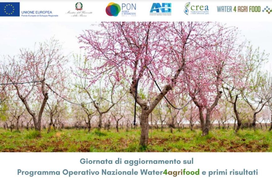 CONVEGNO “PROGRAMMA OPERATIVO NAZIONALE WATER4AGRIFOOD E PRIMI RISULTATI”