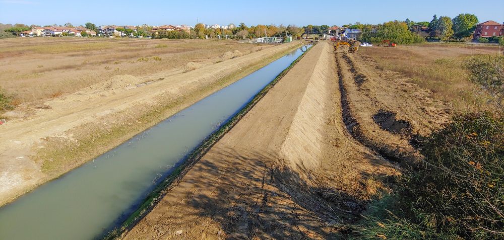 Il Consorzio di Bonifica della Romagna al lavoro per la riduzione del rischio idraulico nei territori di San Mauro pascoli e Savignano. Restyling delle acque nella zona del Romagna Center