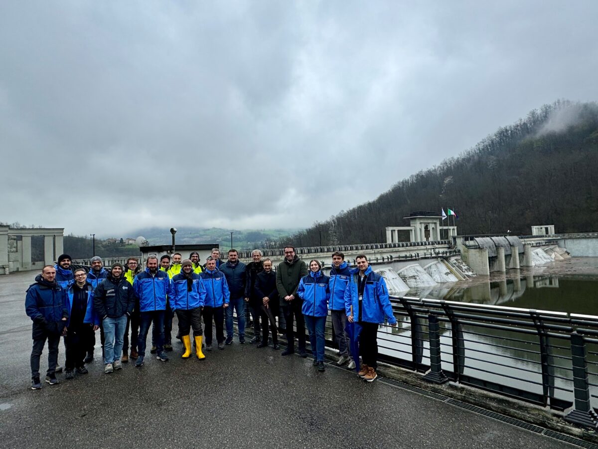 Diga del Molato: visita istituzionale della Prefettura di Piacenza, dell’Agenzia regionale per la Sicurezza Territoriale e la Protezione Civile della Regione Emilia Romagna e di AIPO