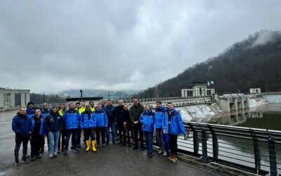 Diga del Molato: visita istituzionale della Prefettura di Piacenza, dell’Agenzia regionale per la Sicurezza Territoriale e la Protezione Civile della Regione Emilia Romagna e di AIPO