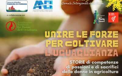 “Unire le forze per coltivare l’uguaglianza” – 6 marzo ore 17