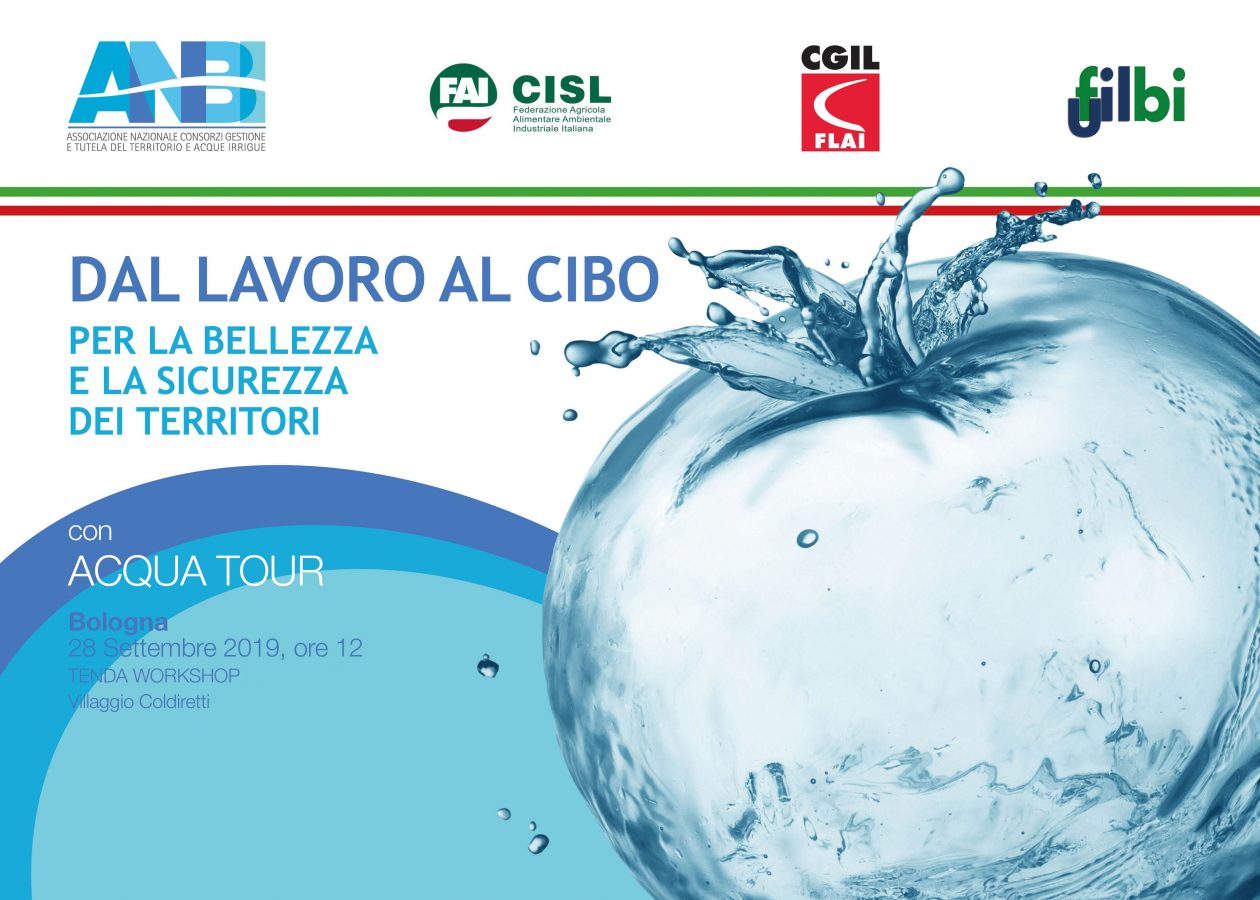 QUANTO VALE PER L’ECONOMIA E L’OCCUPAZIONE LO SVILUPPO DELLE INFRASTRUTTURE IDRICHE A TUTELA DEL TERRITORIO E PER LO SVILUPPO DELL’AGRICOLTURA?