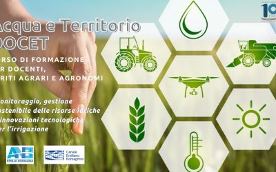 ACQUA E TERRITORIO DOCET – Formazione triennale per docenti degli Istituti Tecnici e Professionali Agrari, Periti Agrari e Agronomi dei Consorzi di bonifica