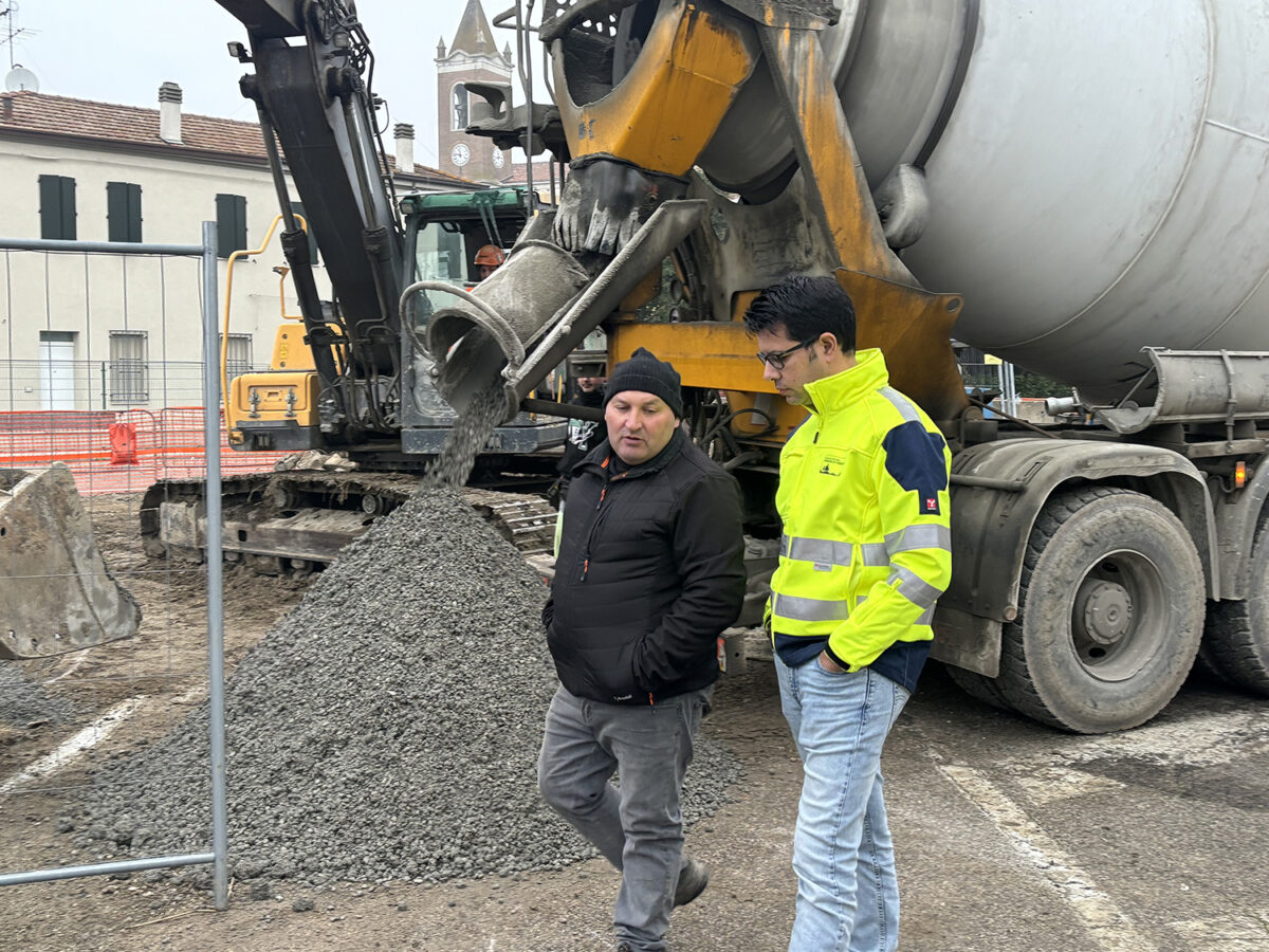 Al via i lavori per il ripristino di un’importante condotta idraulica a Baura