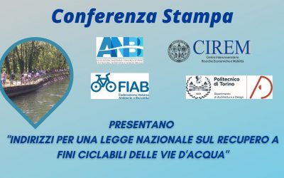 CONFERENZA STAMPA PRESENTAZIONE INDIRIZZI VIE D’ACQUA CICLABILI