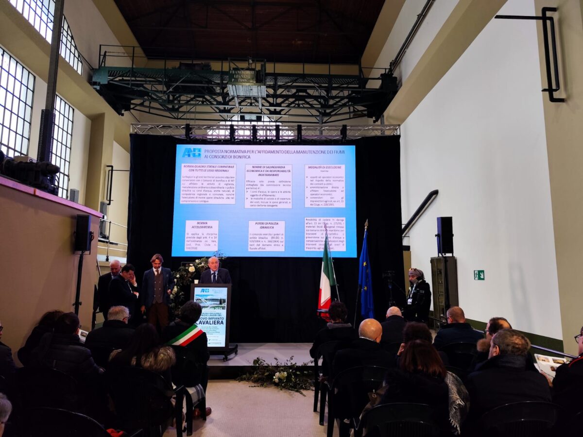 PER CAMBIARE PARADIGMA I CONSORZI DI BONIFICA OFFRONO COLLABORAZIONE OPERATIVA ALLE REGIONI PER MANUTENZIONE FIUMI