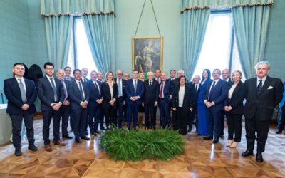 DELEGAZIONE ANBI DI TUTTA ITALIA RICEVUTA DA PRESIDENTE REPUBBLICA