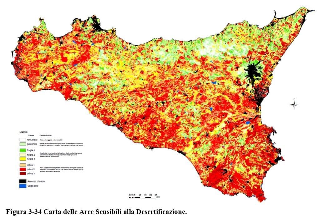 OSSERVATORIO ANBI SULLE RISORSE IDRICHE. RISCHIO DESERTIFICAZIONE: IL CASO SICILIA