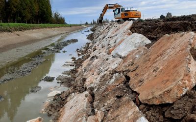 Bassa Reggiana, acqua a oltre 12 mila ettari di territorio grazie all’Emilia Centrale con i lavori sul Canale Risalita