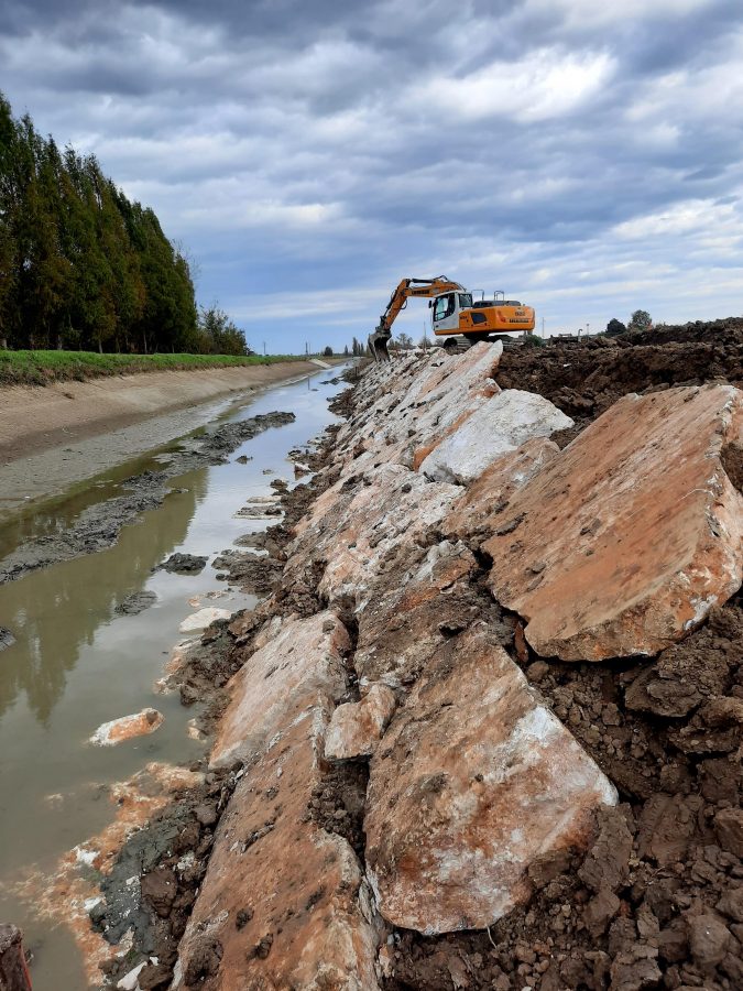 Bassa Reggiana, acqua a oltre 12 mila ettari di territorio grazie all’Emilia Centrale con i lavori sul Canale Risalita