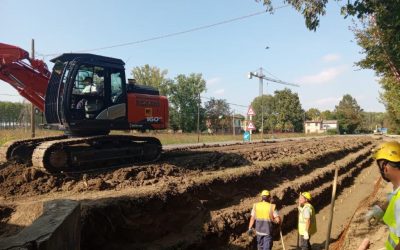 Novi, Emilia Centrale al lavoro sul canale Rovereto Basso per efficientamento irriguo e incentivazione della mobilità dolce