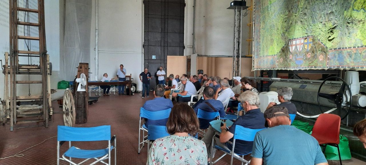 Emergenza siccità: il CdA dell’Emilia Centrale riunito presso l’impianto consortile di Boretto