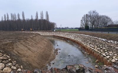 REGGIO EMILIA, ARGINI PIÙ SICURI PER IL TORRENTE RODANO GRAZIE ALL’INTERVENTO DELL’EMILIA CENTRALE