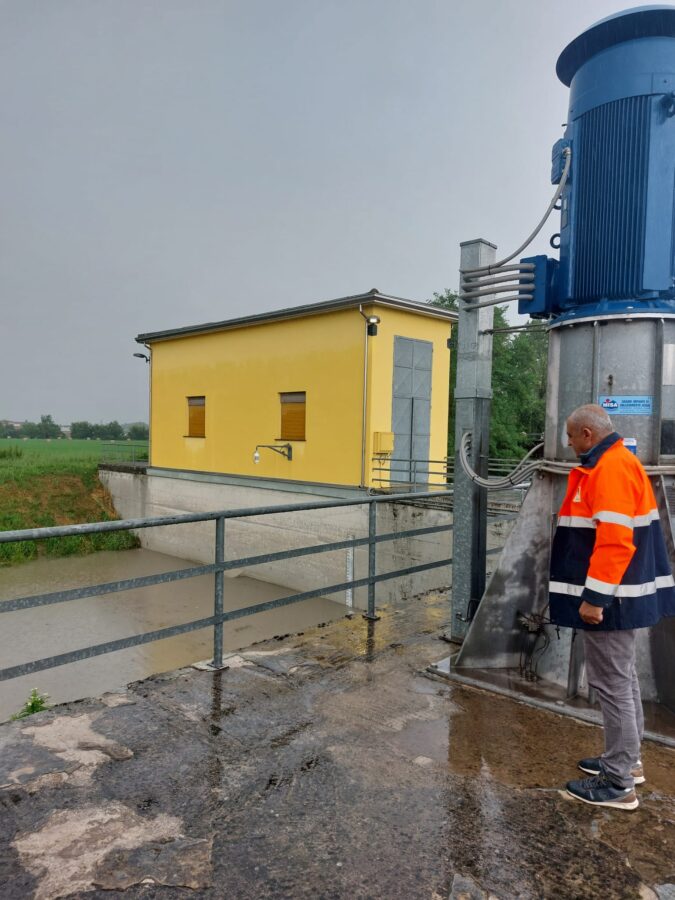 EMERGENZA MALTEMPO, LA BONIFICA PARMENSE “SOLLEVA” 450 MILIONI DI LITRI NELLE PRIME 8 ORE DI FUNZIONAMENTO EFFETTIVO DAGLI IMPIANTI DI PARMA E COLORNO