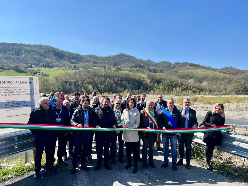 VARANO, DI NUOVO IN SICUREZZA IL PONTE SUL CENO GRAZIE ALLA SINERGIA TRA REGIONE EMILIA-ROMAGNA E BONIFICA PARMENSE