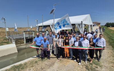 S A L V A C Q U A Concluso il maxi-intervento PNRR della Bonifica Parmense: Canale Ottomulini già in funzione