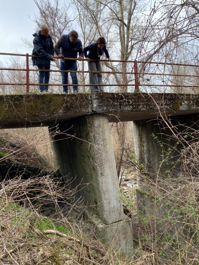 Il ponte sul rio del Lago Moo sulla strada di bonifica Ferriere-Rocca in Comune di Ferriere non è in sicurezza