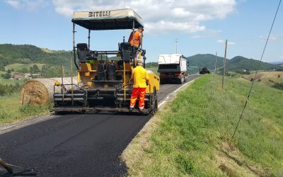 BONIFICA PARMENSE: MESSA IN SICUREZZA LA STRADA CASE PREFETTO-CASE MATTEO