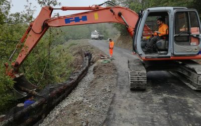 CONSORZIO DELLA BONIFICA PARMENSE: MESSA IN SICUREZZA LA STRADA FONTANAFREDDA-TREVIGLIO.