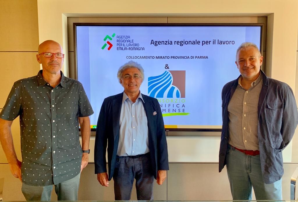 CONSORZIO DELLA BONIFICA PARMENSE E SOLIDARIETÀ: AL VIA DUE TIROCINI FORMATIVI. Sottoscritta convenzione tra Consorzio ed Enaip con il coordinamento dell’Agenzia Regionale per il Lavoro per la formazione di due persone con disabilità secondo le indicazioni della Legge Regionale 17 del 2005