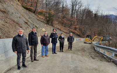 FRANA CORNIGLIO, BONIFICA PARMENSE SUL POSTO. LUNEDÌ RIAPRE LA STRADA PER ROCCAFERRARA