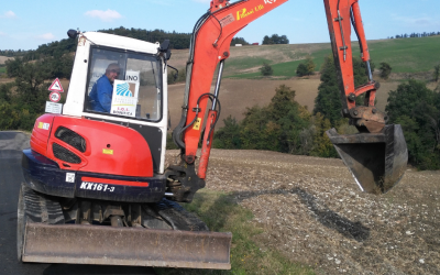 LA BONIFICA PARMENSE PONE IN SICUREZZA LE STRADE NEL COMUNE DI SALSOMAGGIORE.