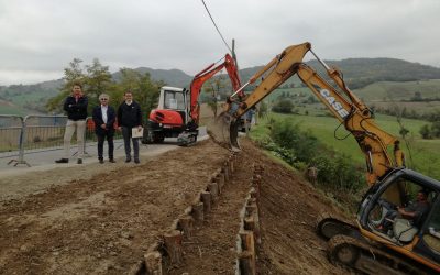 BONIFICA PARMENSE: LAVORI DI SISTEMAZIONE IDROGEOLOGICA DELLA STRADA COMUNALE PER STROGNANO. Un intervento puntuale e mirato in sinergia programmatica con il Comune di Langhirano