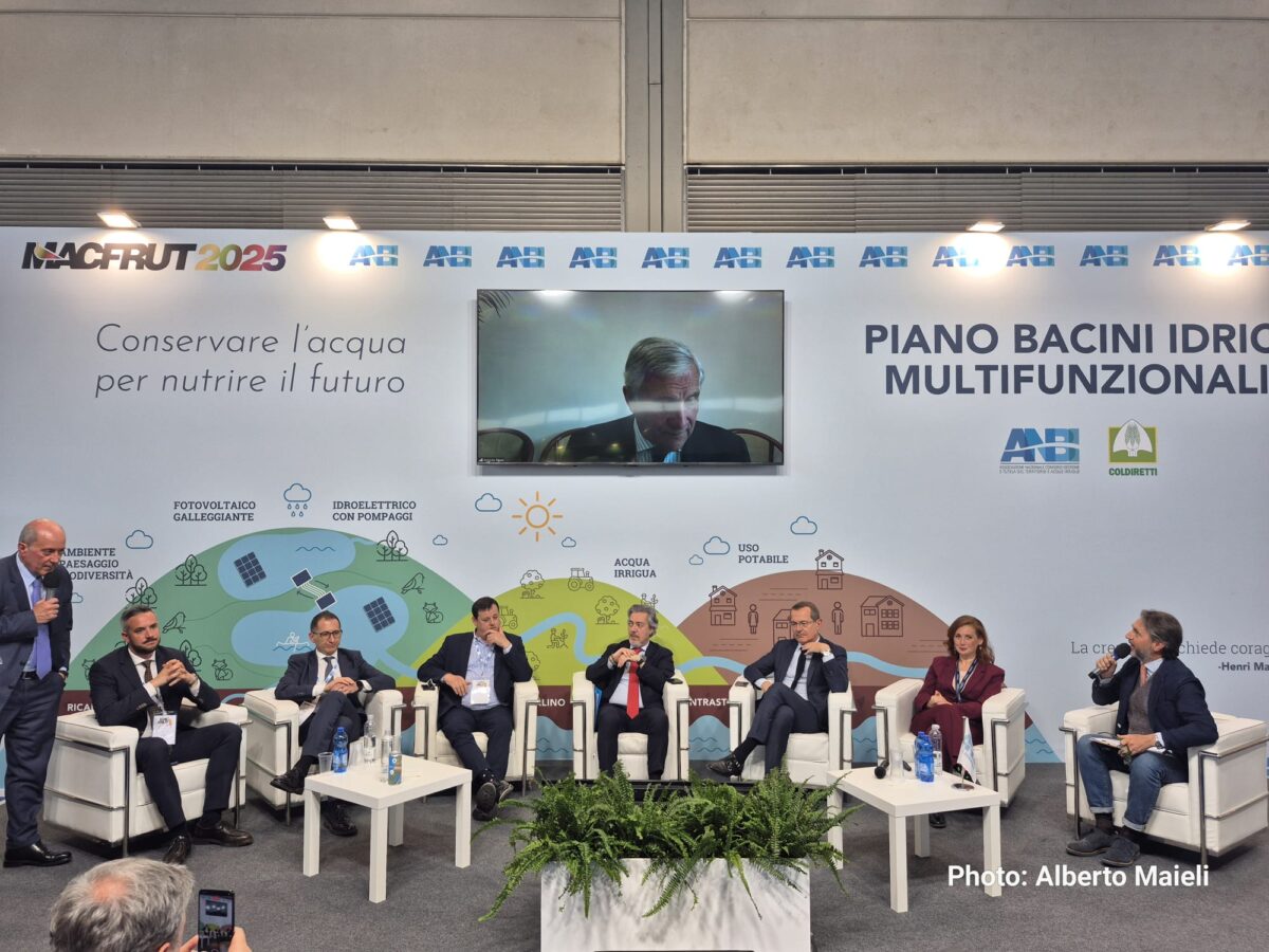 CONCLUSO MACFRUT – IL FUTURO DEL TERRITORIO E’ NEI CONSORZI DI BONIFICA – VICEPREMIER TAJANI A CONFERENZA ORGANIZZATIVA ANBI