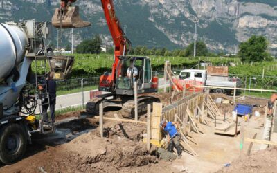 IN TRENTINO SI COSTRUISCE INNOVATIVO IMPIANTO PER IL COMPLETO RECUPERO DELLE ACQUE SPORCHE DA LAVAGGIO DI MEZZI AGRICOLI