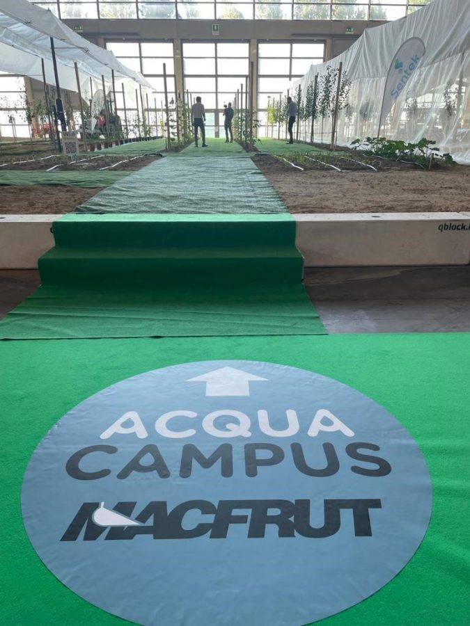 A Macfrut 2022, Acqua Campus presenta la tecnologia più avanzata per la gestione della risorsa idrica e dei nutrienti