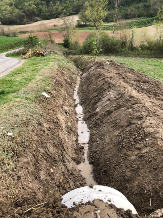 Messa in sicurezza di Marzonago in Alta Val Tidone