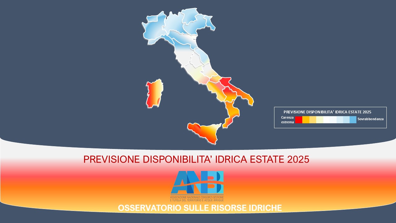ECCO L’ITALIA ARCOBALENO DELL’ACQUA – EMERGENZE AL SUD