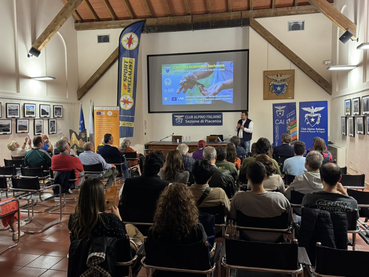 GAMBERO DELLA LOUISIANA: LA SPECIE DI GAMBERO D’ACQUA DOLCE PIU’ TRASLOCATA AL MONDO, AL CENTRO DELLA SERATA DEL CONSORZIO DI BONIFICA  DI PIACENZA E DEL CAI