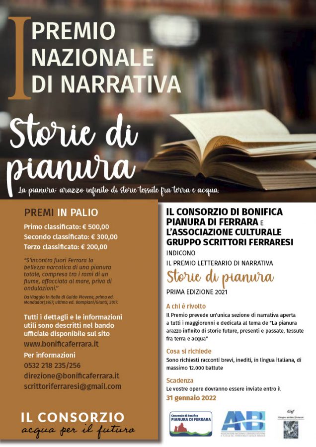 Premio nazionale di narrativa “Storie di pianura”