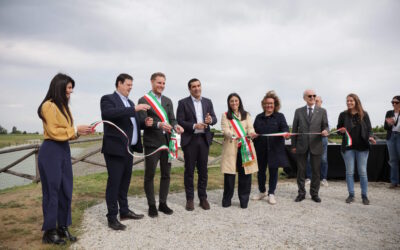 Inaugurata la cassa di espansione del Canale dei Mulini: un’opera strategica per la sicurezza idraulica e la rinaturalizzazione ambientale