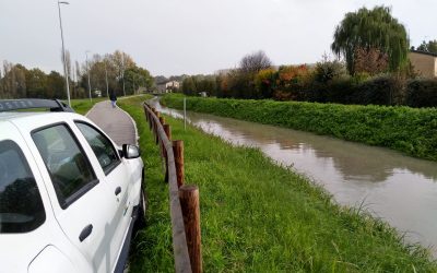 CONSORZIO DI BONIFICA PIANURA DI FERRARA:  all’opera per l’emergenza. Situazione di canali e casse d’espansione