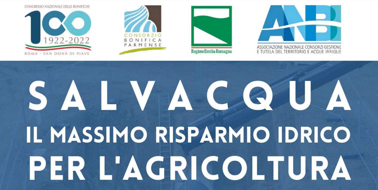 Lunedì 28 Novembre, ore 10:30, REGGIA DI COLORNO (PR): PRESENTAZIONE PROGETTO RISPARMIO IDRICO “SALVACQUA”