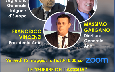 Webinar LE “GUERRE DELL’ACQUA IN ITALIA ED IN EUROPA”