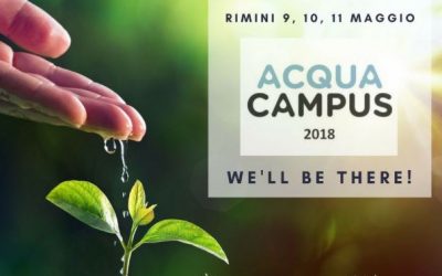 LA TRE GIORNI DI ACQUA CAMPUS 2018 AL MACFRUT DI RIMINI. ACQUA E RICERCA PER L’AGRICOLTURA ITALIANA