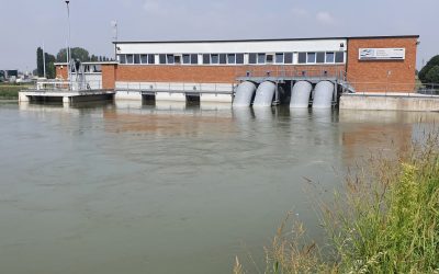 Tra siccità in Romagna e grandinate in Emilia il  prelievo d’acqua dal Po del CER registra il record storico mai raggiunto prima d’ora