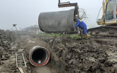 L’operatività del Burana non si ferma: conclusi i lavori alle canalette di via Belvedere a Mirandola. Pronti per irrigare