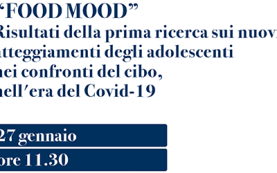 “FOOD MOOD”  Risultati della prima ricerca sui nuovi atteggiamenti degli adolescenti  nei confronti del cibo, nell’era del Covid-19