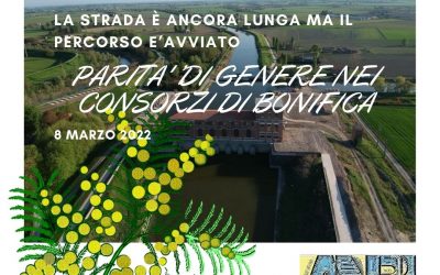 8 MARZO 2022: CRESCE LA PARITA’DI GENERE NEI CONSORZI DI BONIFICA. FRANCESCO VINCENZI, Presidente ANBI “LA STRADA È ANCORA LUNGA MA IL PERCORSO E’AVVIATO”