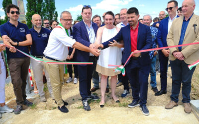 Inaugurato nel bolognese un nuovo invaso irriguo che raccoglierà le acque di superficie