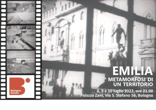 Emilia, metamorfosi di un territorio – 8, 9 e 10 luglio, ore 21.00, Cortile di Palazzo Zani