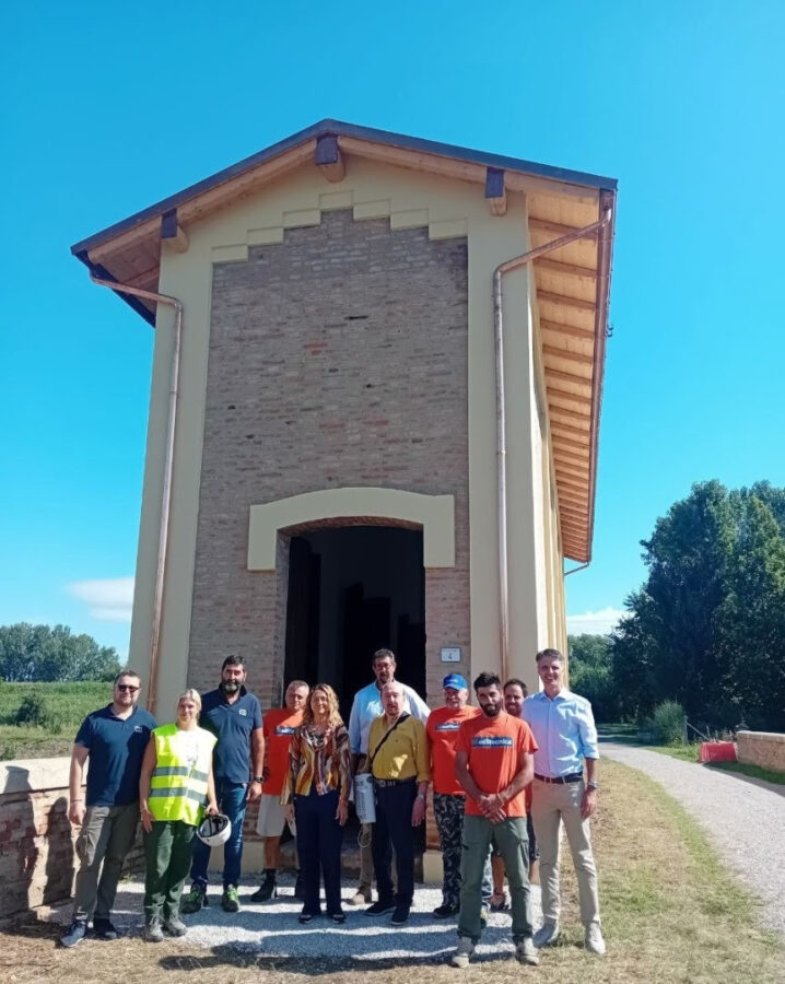 Completato il ripristino della chiusa sul Canale della Botte