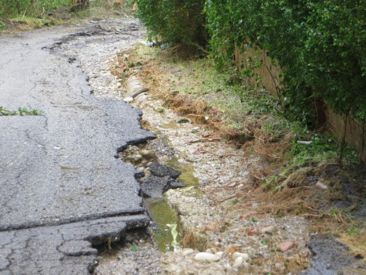 Ripristinato il reticolo scolante delle piogge in via Benassi, a Ponticella di San Lazzaro